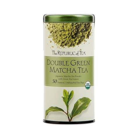 The Republic Of Tea Double Green Matcha Tea Thrive Market