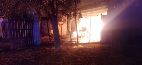 Hizo un asado y prendió fuego la casa