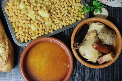 Receta de Cocido Madrileño en Olla Exprés Les Recetines