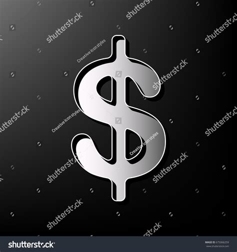 Dollars Sign Illustration Usd Currency Symbol Stock Vector Royalty