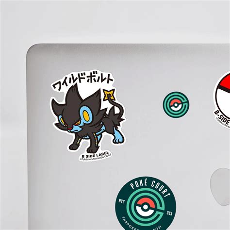 Pokemon Vinyl Stickers Luxray The Poke Court