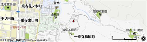 京都府京都市左京区一乗寺松原町の地図 住所一覧検索｜地図マピオン