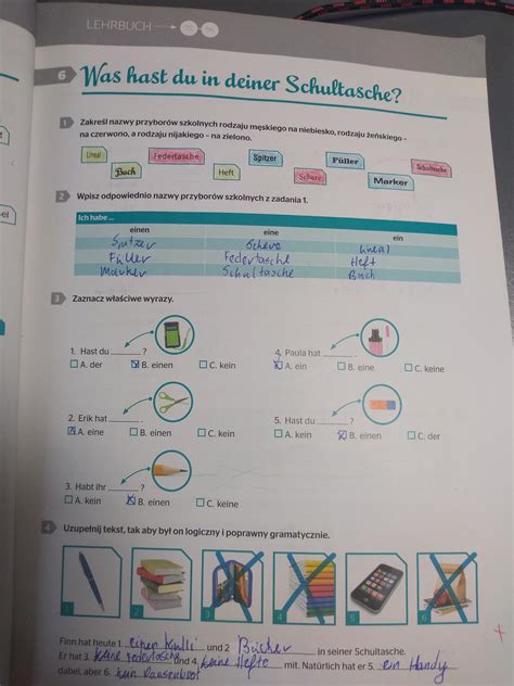 Niemiecki ćwiczenia klasa 7 Str 31 Brainly pl