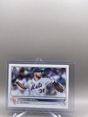 Topps Tylor Megill New York Mets Rookie Ebay