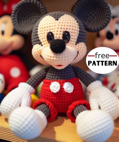 Crochet Micky Mouse Amigurumi Idea All Crafts