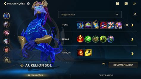 Wild Rift Melhores Builds E Runas Para Aurelion Sol