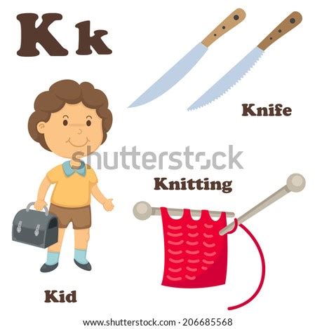 K is for knife Stock Photos, Images, & Pictures | Shutterstock