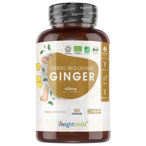 Ginger Capsules For Heart And Stomach Comfort Click