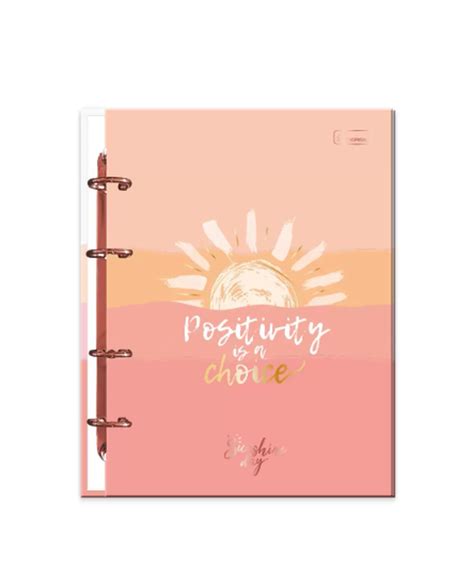 Caderno Cadersil College Argolado Sunshine Day Folhas Arroba