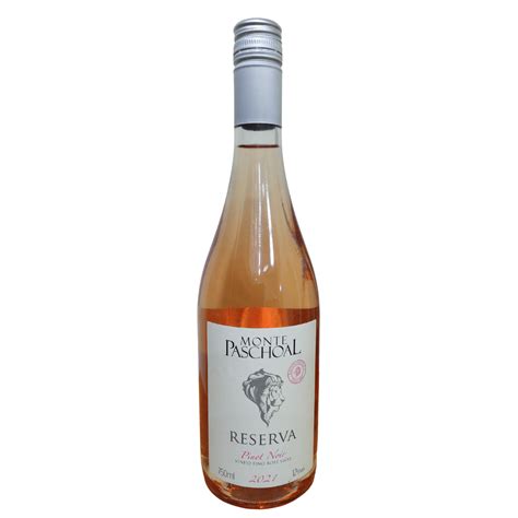 Vinho Rosé Fino Seco Pinot Noir Reserva Monte Paschoal Basso Rocca Divino