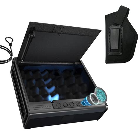 Buy KAER Biometric Gun Safes For Pistols Quick Access Fingerprint 2