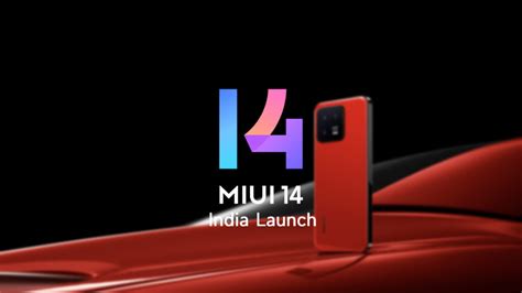 MIUI 14 Update Launched India