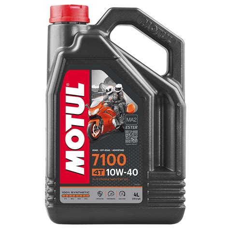 Motul 7100 10W40 4T 4L buy and offers on Motardinn