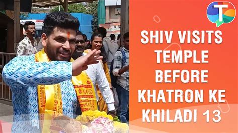 Shiv Thakare Visits Siddhivinayak Temple Before Participating In