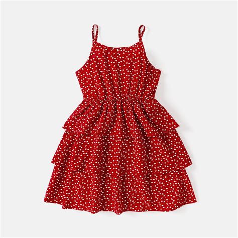 Patpat Kid Girl Polka Dots Layered Slip Party Dress Walmart