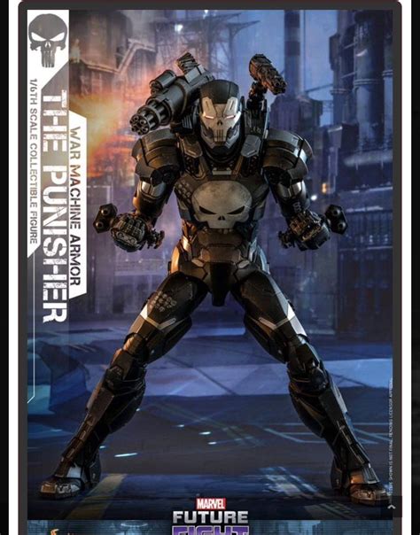 Hot Toys Punisher War Machine Armor Figure Hobbies Toys Toys Games On Carousell