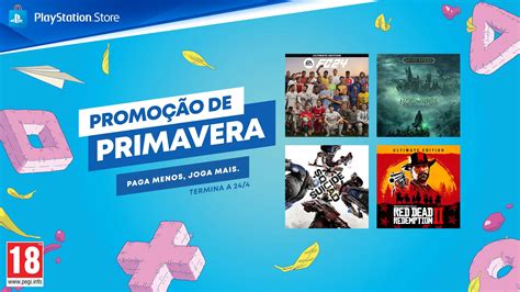 As Promoções de Primavera continuam novos descontos na PlayStation