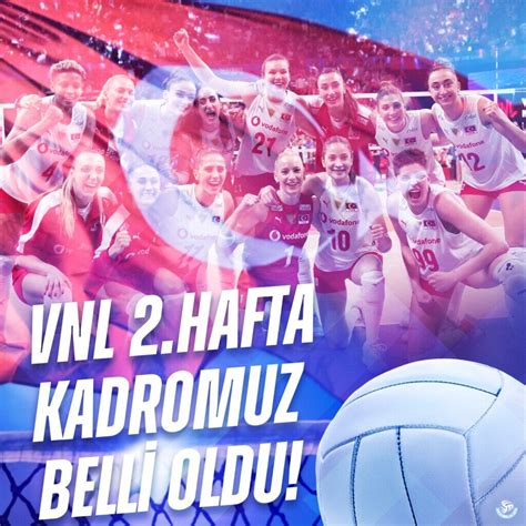 Filenin Sultanlar N N Vnl Ikinci Hafta Kadrosu A Kland Voleybolunsesi