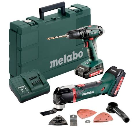 Zestaw METABO Combo 2 6 2 18 V W Walizce SB 18 Carcass MT 18 LTX