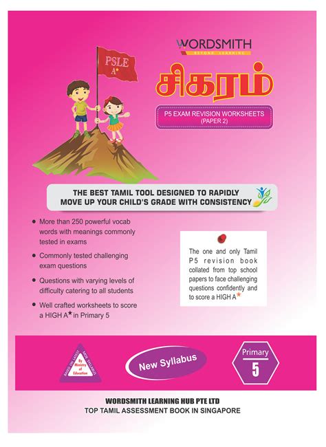 primary  exam revision  worksheets paper  pink wordsmith