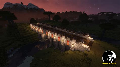 Medieval (style) Bridge I built. What do you think? : r/Minecraftbuilds