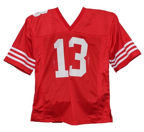 Brock Purdy Autographed/Signed Pro Style Red XL Jersey Beckett – Denver ...