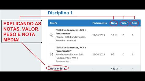 COMO SÃO OS CRITÉRIOS DE AVALIAÇÃO NO AVA PROJETO SAÚDE AGENTE