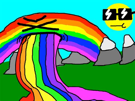 Barfing Rainbows by mykklaw on DeviantArt