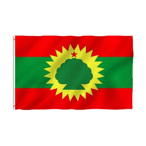 Ethiopia Oromia Flag – Globe Flags