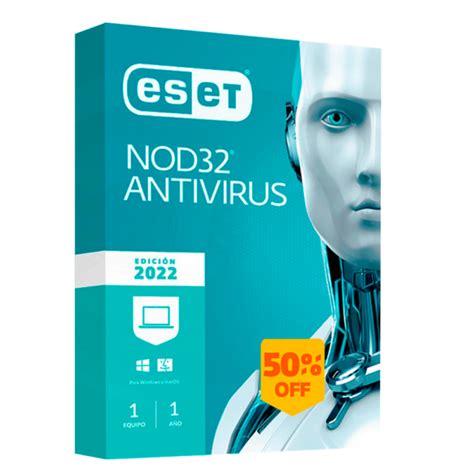 LICENCIA ESET NOD32 ANTIVIRUS 2022 01 PC Compucentro