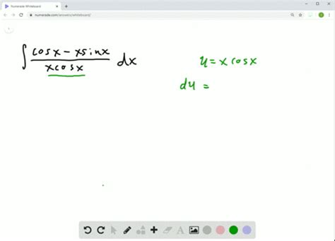 SOLVED In The Following Exercises Find Each Indefinite Integral By