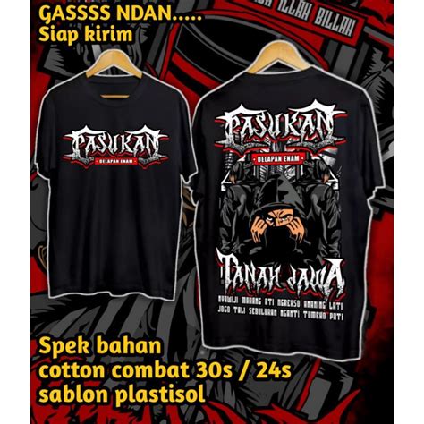 Jual Kaos Pagar Nusa Tanah Jawa Kaos Pagar Nusa Terbaru Pencak Silat