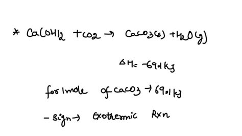 SOLVED: 27. Calcium hydroxide, which reacts with carbon dioxide to form calcium carbonate, was ...