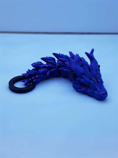 Articulated Dragon Keychain Remixed By Sa3d Makerworld