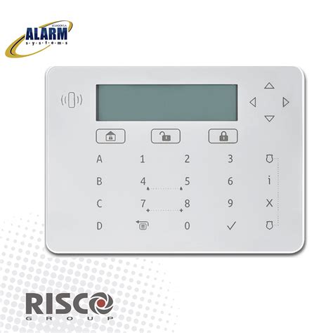 Teclado Touch Elegant Blanco Alarmsystems Ecuador