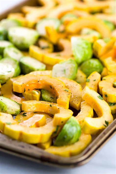 Roasted Delicata Squash With Maple Glaze Jessica Gavin