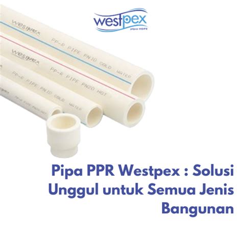 Pipa Ppr Westpex Solusi Unggul Untuk Semua Jenis Bangunan