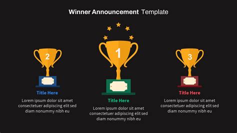 Free Winner Announcement Powerpoint Template Slidebazaar