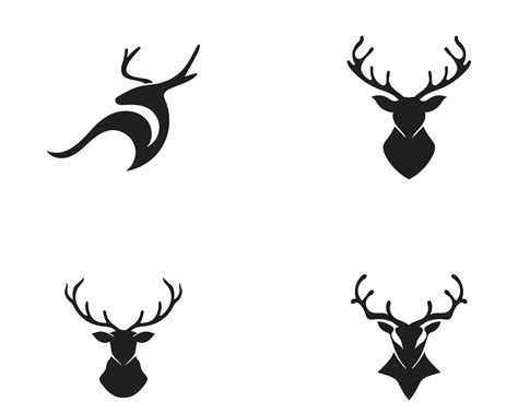 Deer vector icon illustration design 595957 Vector Art at Vecteezy