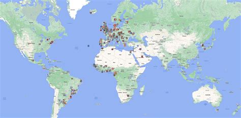 Map of the birthplace of every Premier League player : r/soccer