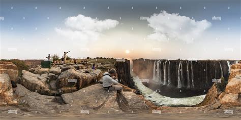 360° View Of Victoria Falls In Zimbabwe Side Alamy