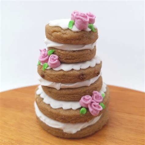 Mini Naked Cake De Biscoito Baunilha No Elo Gicookies D