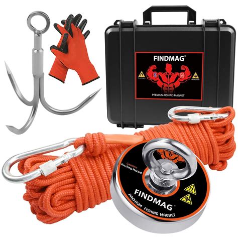 Findmag Libbre Potente Magnete Di Pesca Set Da Pesca Con Magnete