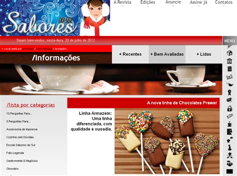 Chocolates Prawer Revista Sabores Do Sul A Nova Linha De Chocolates