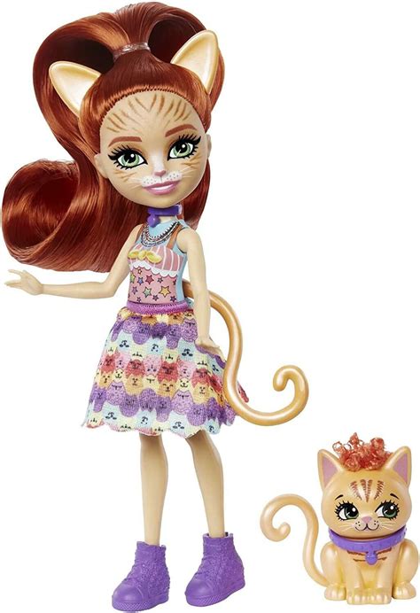 Buy Enchantimals Taria And Cuddler Pet Cat Enchantimals Dolls Uk