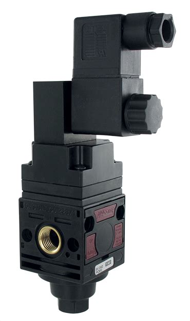 G1 4 Solenoid Shut Off Valve CNOMO Standard 220VAC Connector Senga