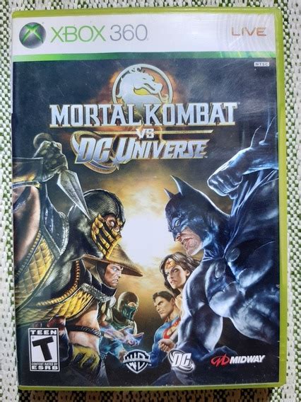 Mortal Kombat Vs Dc Universe Xbox 360 Mercadolivre 📦