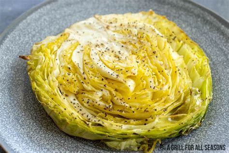 Smoked Cabbage - A Grill for All Seasons