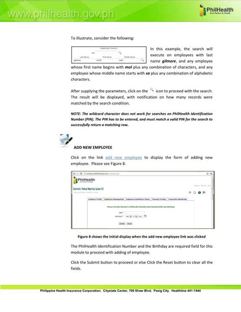 Eprs Philhealth Manual Form Fill Out Printable Pdf Forms Online