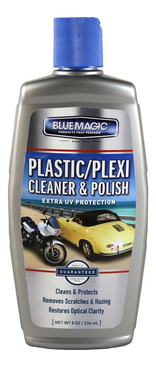 Bluemagic 8oz Plastic And Plexiglass Cleaner 750 06